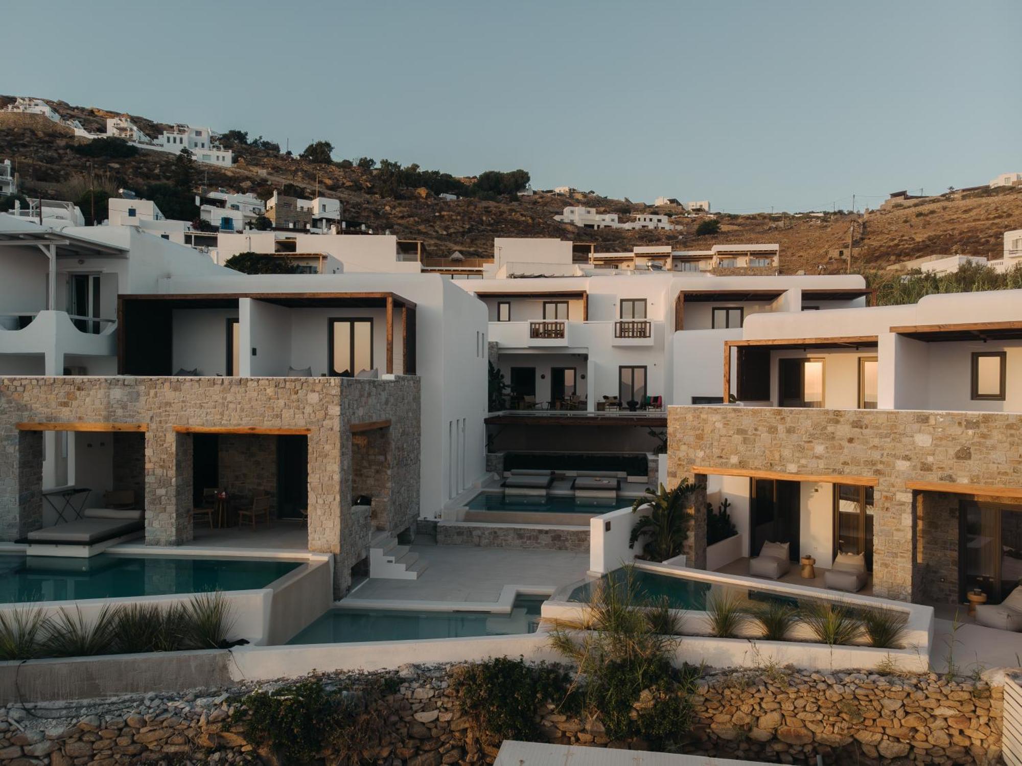 Bard De Sol Hotell Mykonos Town Eksteriør bilde
