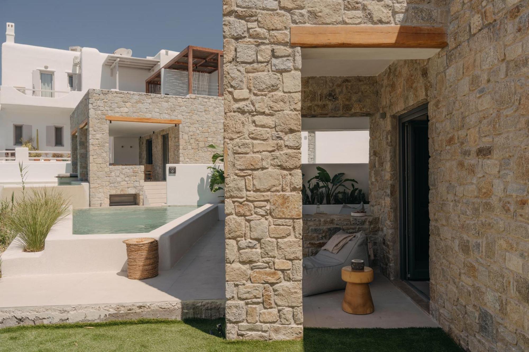 Bard De Sol Hotell Mykonos Town Eksteriør bilde